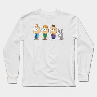 3-O & Rabbit Long Sleeve T-Shirt
